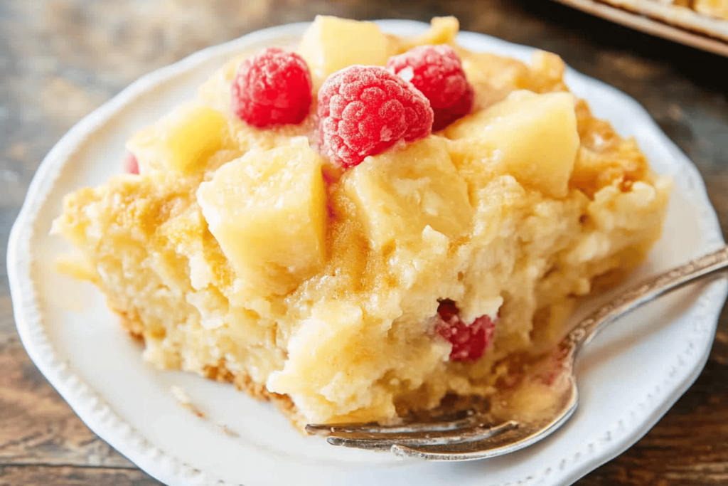 Dieser köstliche Kuchen ist einfach zuzubereiten und begeistert mit tropischem Geschmack.