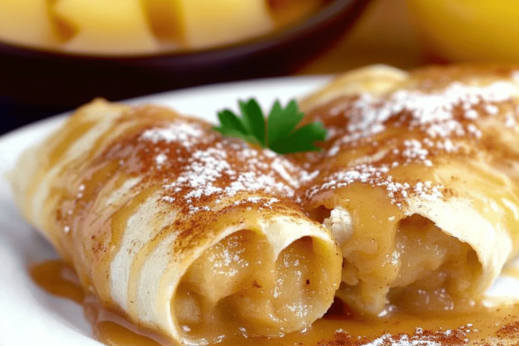 Diese Apfel-Pie-Enchiladas sind ein kreativer Genuss mit klassischen Aromen und perfekt für besondere Anlässe.