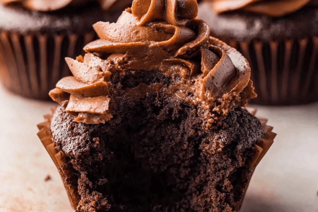 Diese Brownie Cupcakes sind der perfekte Genuss für Schokoladenliebhaber.