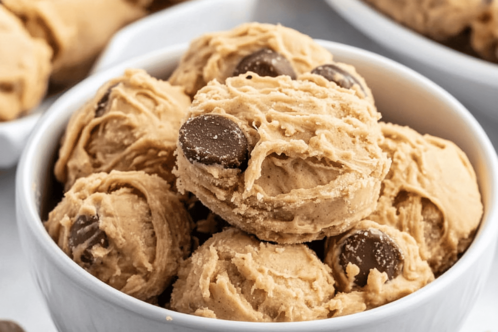 Dieses leckere Rezept für essbaren Peanut Butter Cookie Dough wird jeden begeistern.