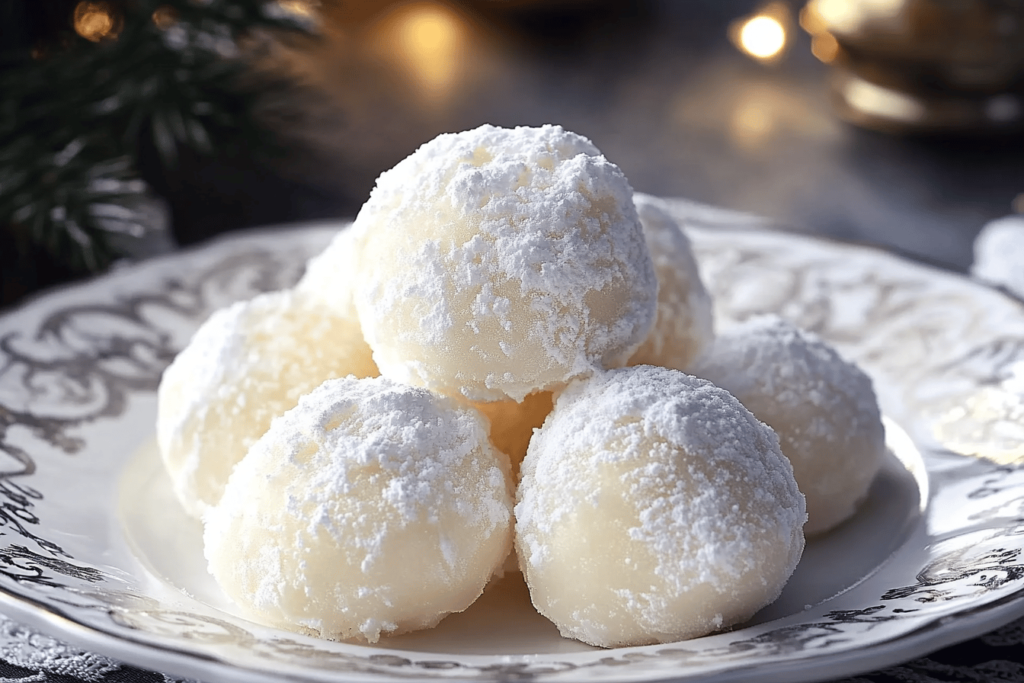 Entdecken Sie die himmlische Kombination aus Süßem und Cremigem mit diesen köstlichen Snowballs.