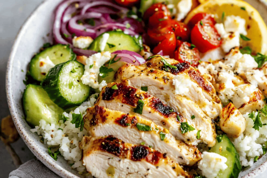 Entdecken Sie dieses gesunde und schmackhafte Gericht voller frischer Aromen und gesunder Zutaten.