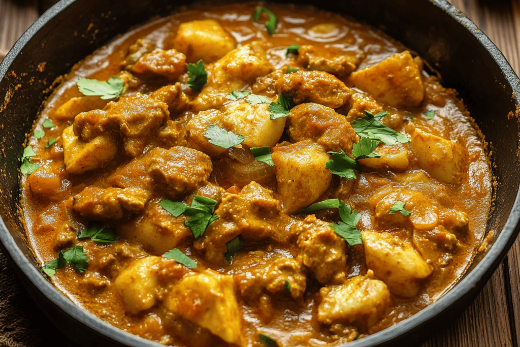 Dieses köstliche Hähnchen-Curry ist schnell zubereitet und sorgt für ein intensives Geschmackserlebnis.