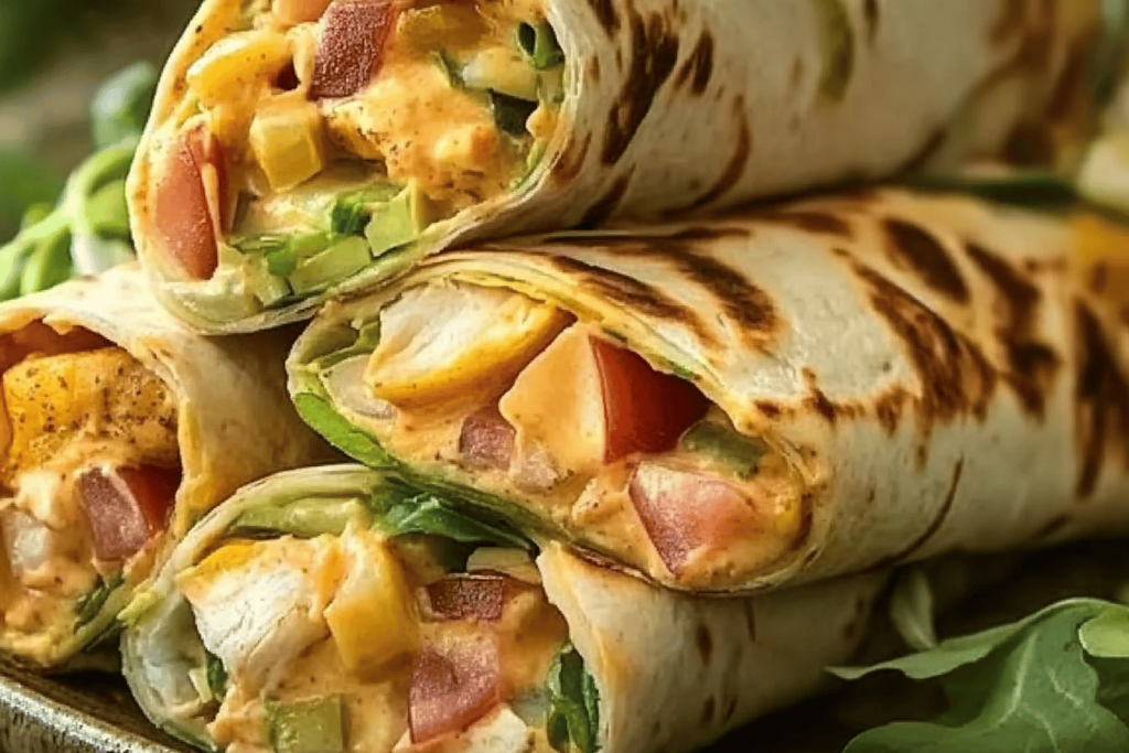 Ein köstlicher Wrap voller Aromen, perfekt für jede Mahlzeit.
