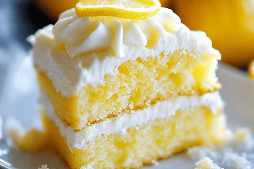 Ein erfrischender Genuss für den Sommer: Der saftige Lemon Velvet Cake ist ein Klassiker.