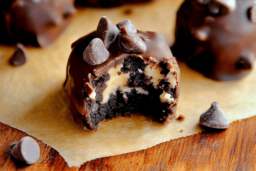 Diese sündhaft leckeren Brownie-Bomben sind der perfekte Genuss für Schokoladenliebhaber.